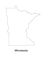 Minnesota State Map