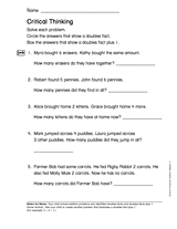 More Fact Strategies: Critical Thinking (Gr. 1)