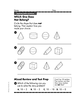 Which One Does Not Belong?